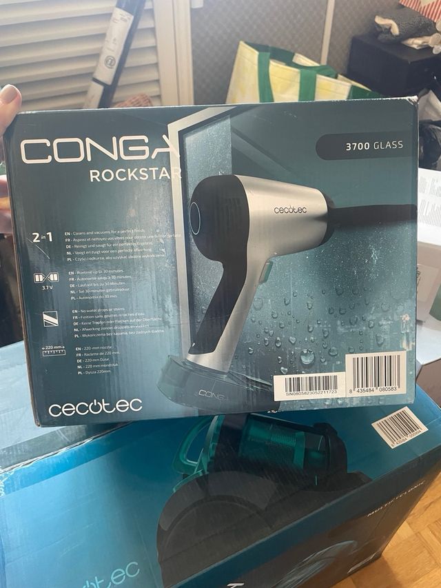 Limpia cristales Conga Rockstar