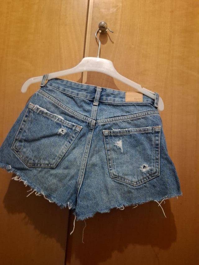 Shorts vaqueros Bershka rotos