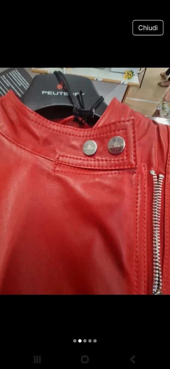 Giubbotto Peuterey Rosso Donna