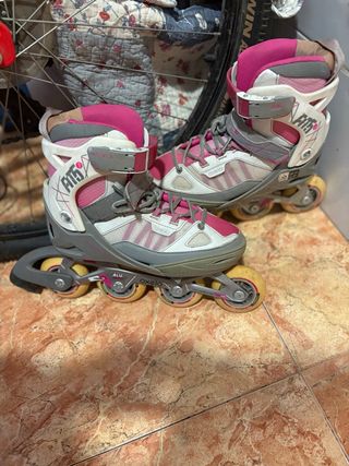 Patines en línea Oxelo niña ajustable 24-26, 38-41