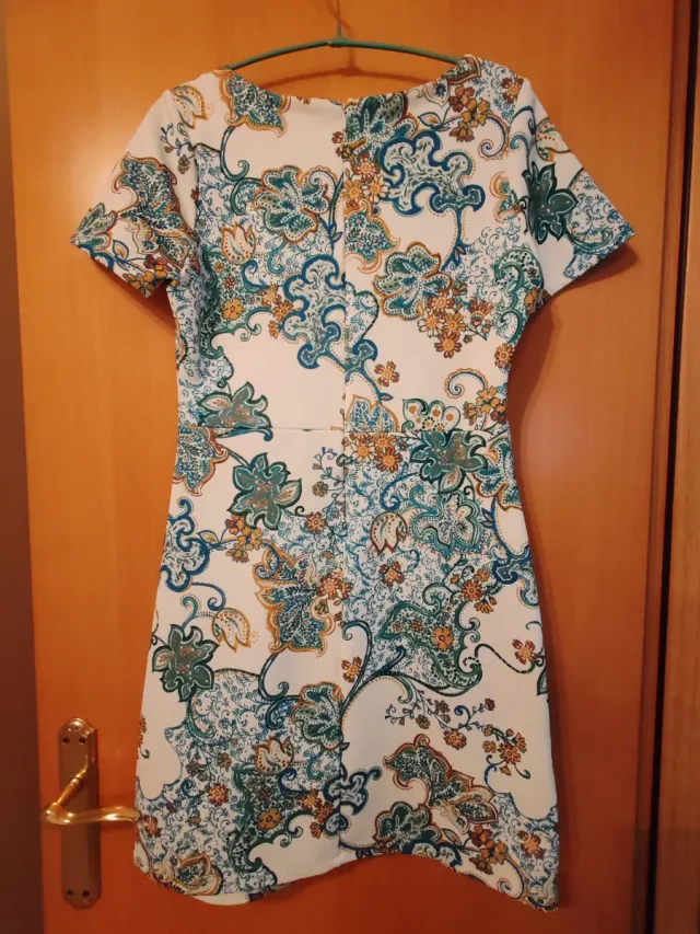 Vestido estampado talla M