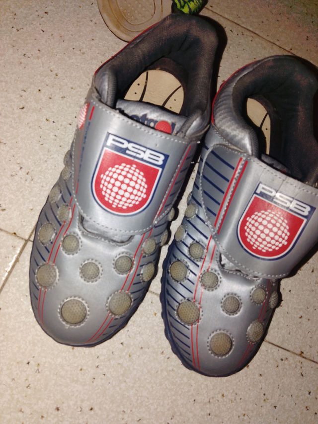 Zapatillas altas azules con parche de tigre