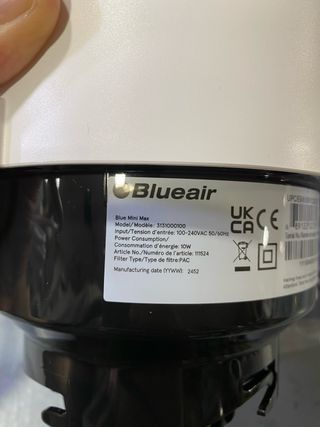 Purificador de aire Blueair Blue Pure Min