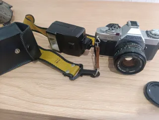 Cámara Canon AV-1 Analógica FD 50mm 1:1.8