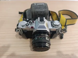 Cámara Canon AV-1 Analógica FD 50mm 1:1.8