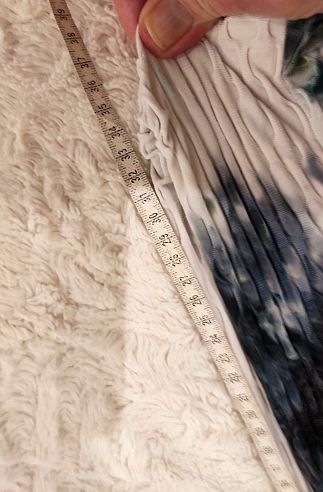 Malla elástica tie-dye