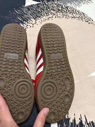 Zapatillas Adidas Samba Rojas Talla 42