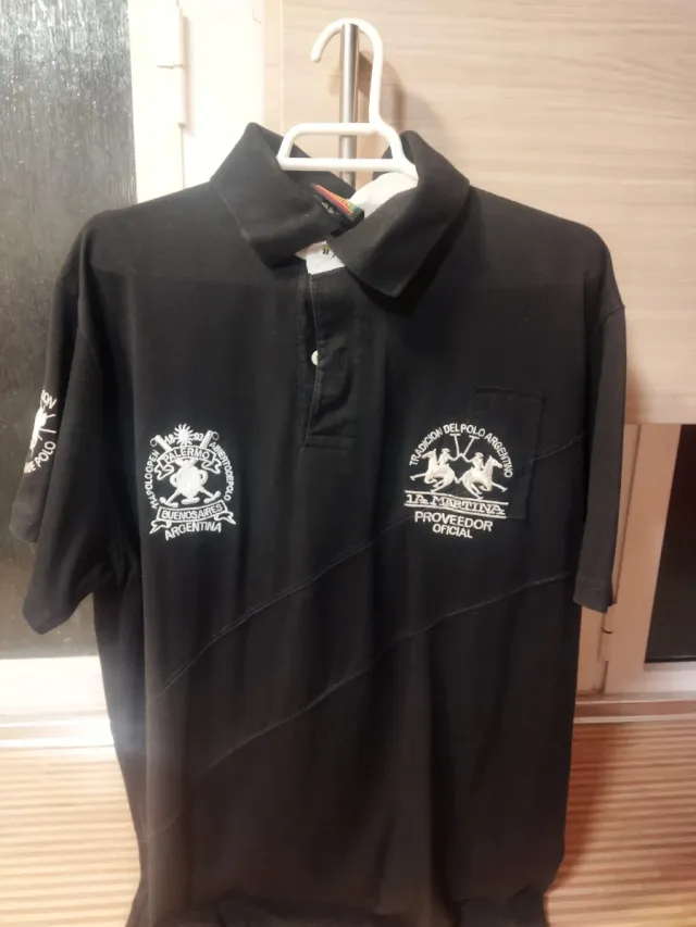 Polo La Martina Negro