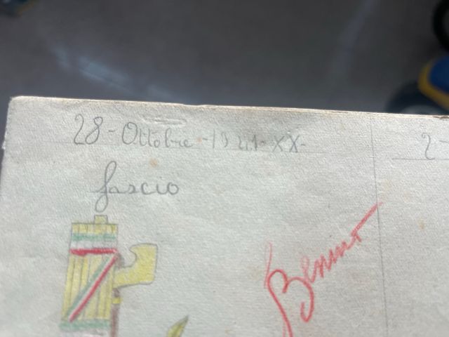 Quaderno storico fascio 1941