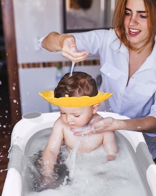 Vaschetta Bagnetto Neonato Pieghevole