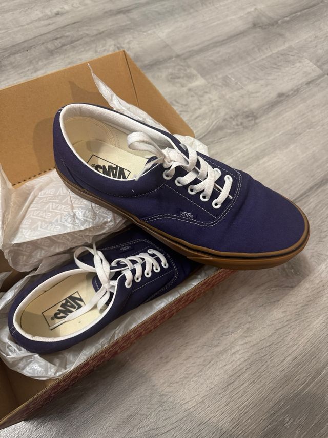 Zapatillas Vans Azules y Marrones