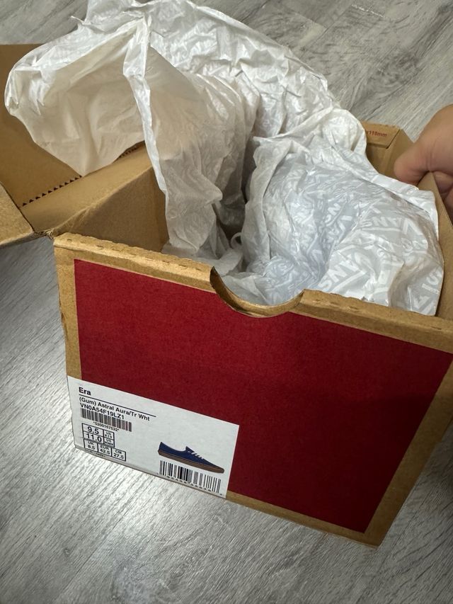 Zapatillas Vans Azules y Marrones