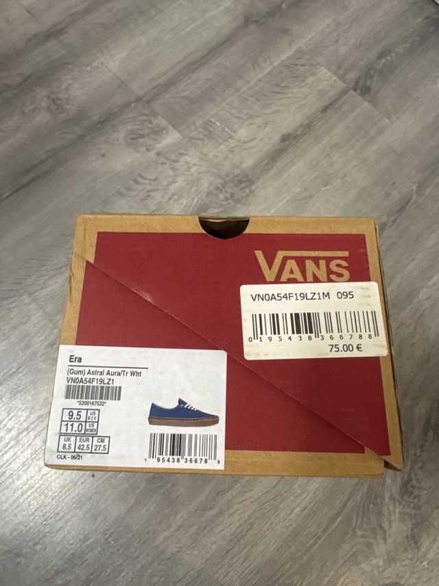 Zapatillas Vans Azules y Marrones
