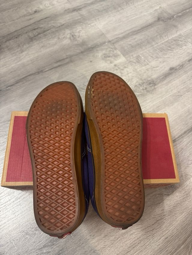 Zapatillas Vans Azules y Marrones