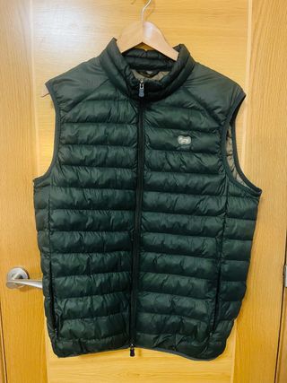 Chaleco plumífero Harrys Talla L/52 Verde botella