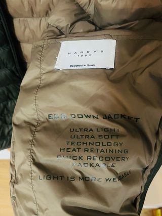 Chaleco plumífero Harrys Talla L/52 Verde botella