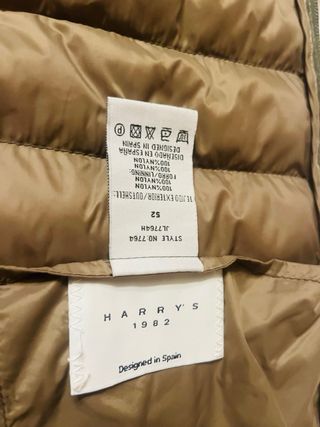 Chaleco plumífero Harrys Talla L/52 Verde botella