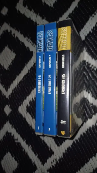 DALLAS : TEMPORADAS 1, 2 y 3 DVD DESCATALOGADAS