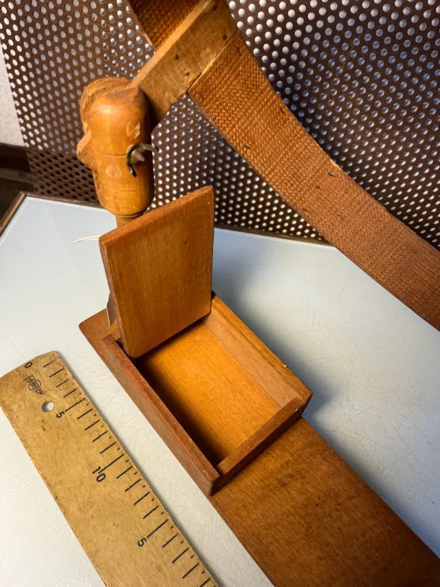 Bastidor antiguo bordar de madera