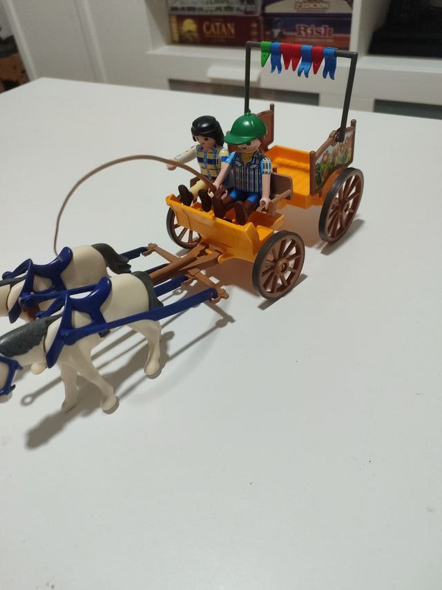 Playmobil Carro con Caballos