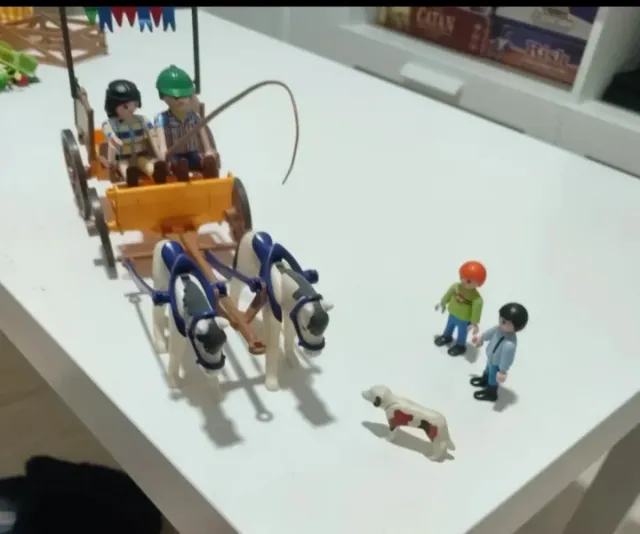 Playmobil Carro con Caballos