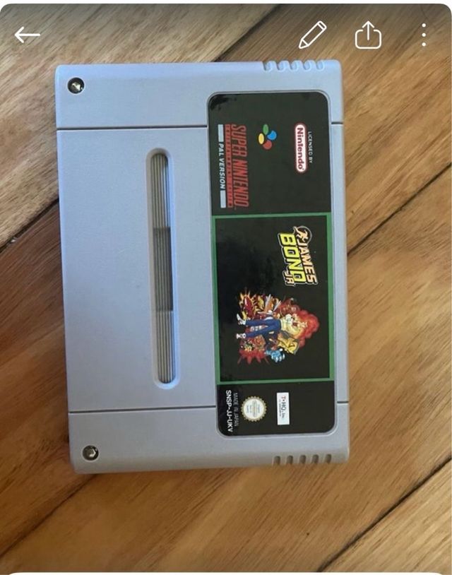 Super Nintendo James Bond 007 PAL