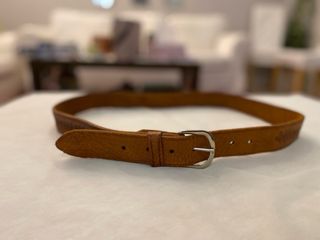 Cinturón de piel Mexicana marrón para hombre