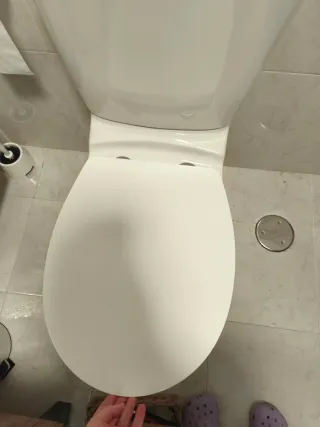 Conjunto de baño: inodoro y bidé