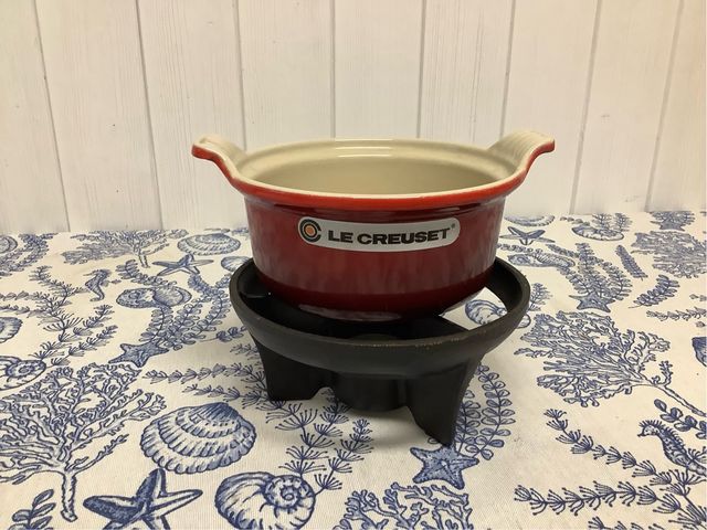 Mini Fondue Le Creuset Hierro
