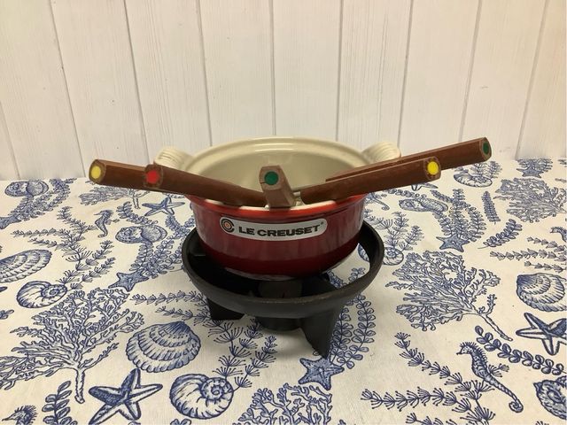 Mini Fondue Le Creuset Hierro