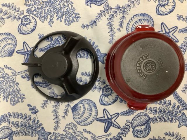 Mini Fondue Le Creuset Hierro