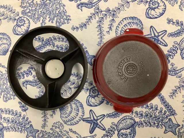 Mini Fondue Le Creuset Hierro