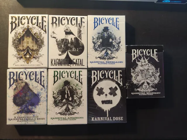 Bicycle Karnival Playing Cards para IGOR