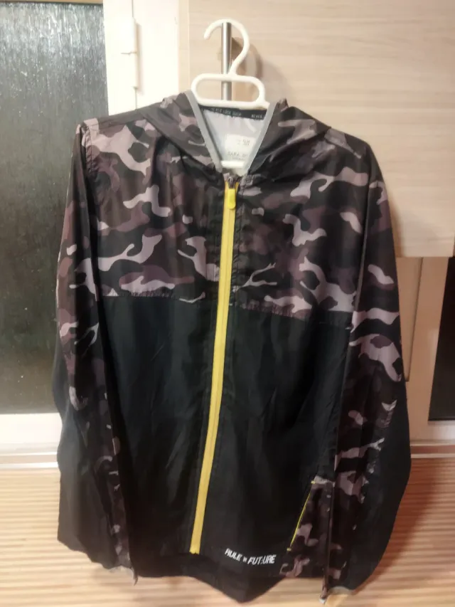 Chaqueta Zara Boys Camuflaje