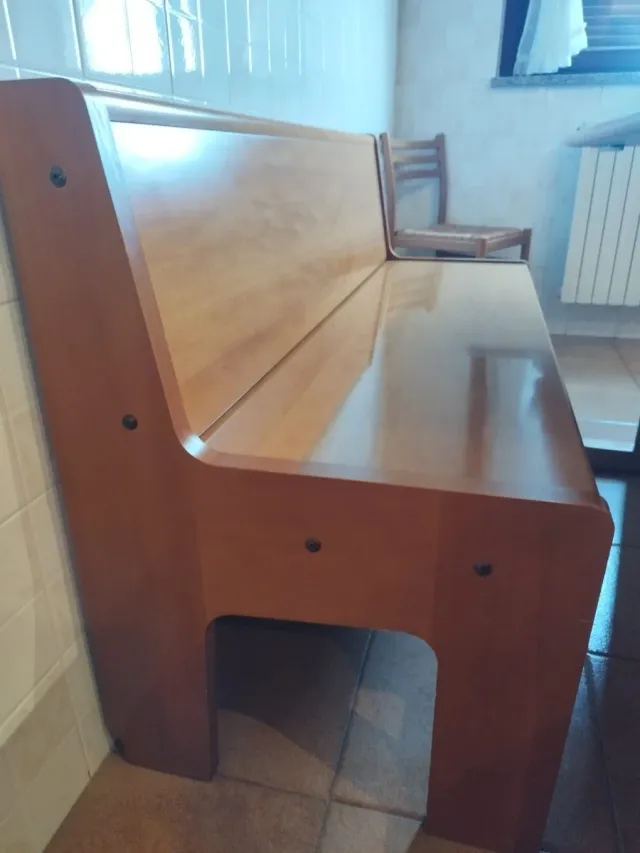 Set mobili cucina legno massello noce