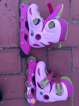 Patines Oxelo niña talla 29-32 morado