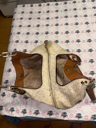 Bolso Michael Kors Beige y Marrón