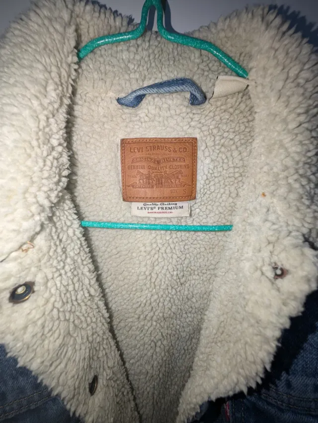 Chaqueta Levi's Sherpa Azul