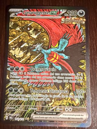 Lunaruggente EX Carta Pokémon Ita 162/131