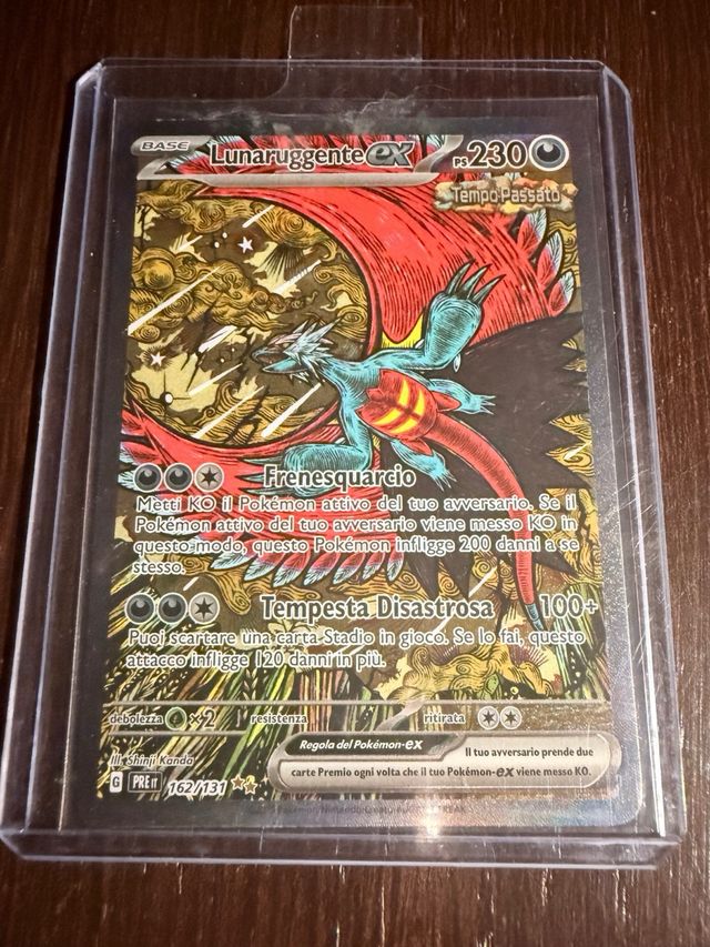 Lunaruggente EX Carta Pokémon Ita 162/131