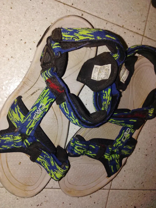 Zapatillas CMP Azul y Verde todo tipo de zapatilla