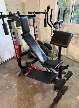 Banco de pesas eliptica viejos
