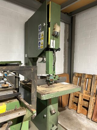 Sierra de cinta trifásica de fundición