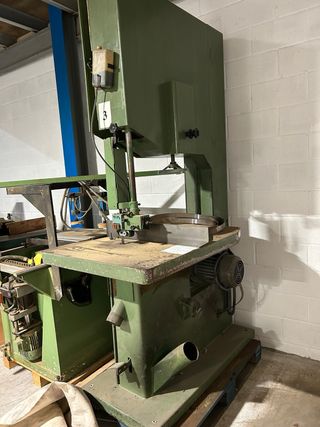 Sierra de cinta trifásica de fundición