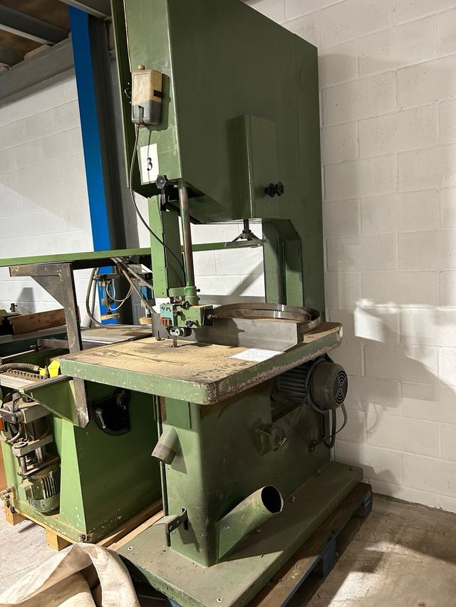 Sierra de cinta trifásica de fundición