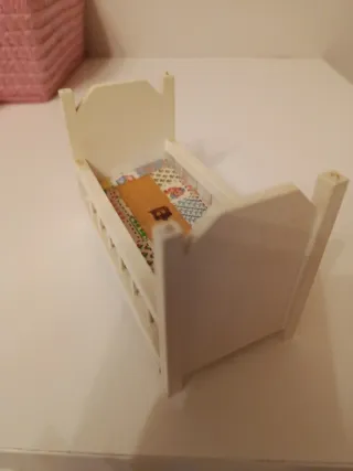 Oferta Cuna de muñecas blanca