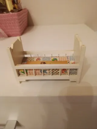 Oferta Cuna de muñecas blanca