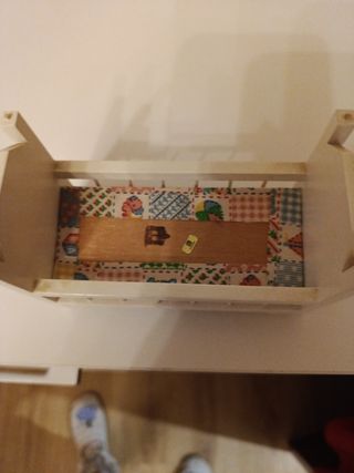 Oferta Cuna de muñecas blanca