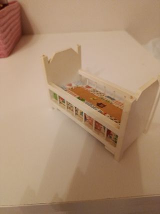 Oferta Cuna de muñecas blanca