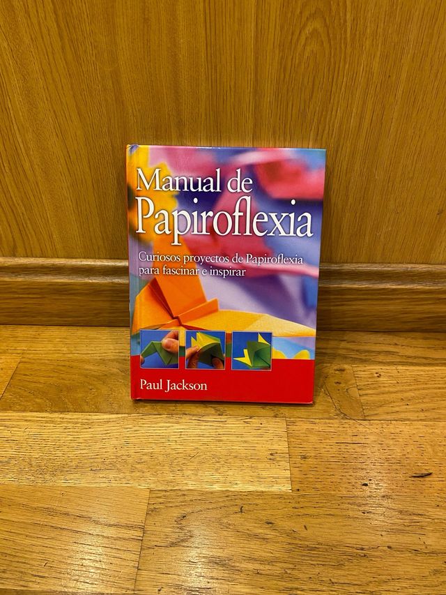 Libro Manual de papiroflexia